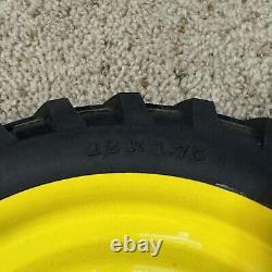 Pedal Tractor Wide Rear Tires And Rims Wheels pair 12 X 1.75 John Deere
