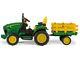 Peg Perego John Deere Ground Force 12v Ride On Tractor With Trailer Ages 3