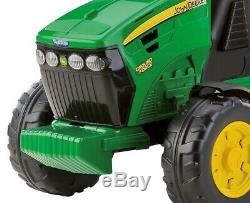 Peg Perego John Deere Ground Force 12V Ride on Tractor With Trailer Ages 3