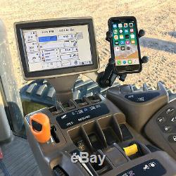 Phone Holder/Mount for John Deere Combine or Tractor Complete Kit, No Drilling