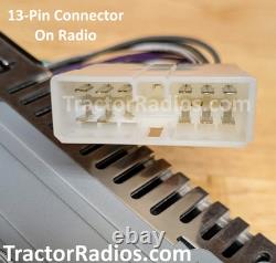 Plug & Play John Deere 13-Pin Tractor Radio Bluetooth Late Model Dozer Loader