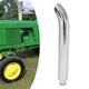 Polishing Exhaust Stack Pipe With Bend For John Deere 3010 3020 4010 4020 Tractor