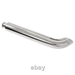 Polishing Exhaust Stack Pipe with Bend For John Deere 3010 3020 4010 4020 Tractor