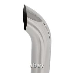 Polishing Exhaust Stack Pipe with Bend For John Deere 3010 3020 4010 4020 Tractor