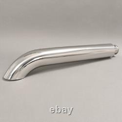 Polishing Exhaust Stack Pipe with Bend For John Deere 3010 3020 4010 4020 Tractor