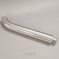 Polishing Exhaust Stack Pipe with Bend For John Deere 3010 3020 4010 4020 Tractor