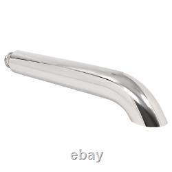 Polishing Exhaust Stack Pipe with Bend For John Deere 3010 3020 4010 4020 Tractor