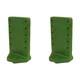Qty 2 Fender Support Bracket Fits John Deere Replaces Jds244