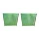 Qty 2 Side Screen Fits John Deere Replaces Ar26539