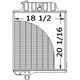 R4974 Radiator Fits John Deere