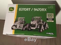 RARE John Deere Company Edition Ertl 1/64 100th Anniv 8370RT & 9470RX Tractors