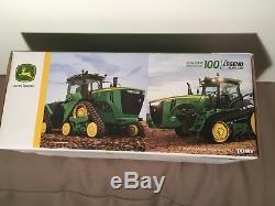 RARE John Deere Company Edition Ertl 1/64 100th Anniv 8370RT & 9470RX Tractors