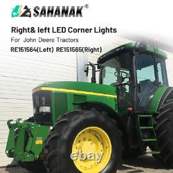RE151564 RE151565 LED Corner Lights for John Deere Tractors 7600,7610,7700,7710