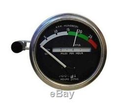 RE206855 Tachometer with White Needle for John Deere Tractor 3010 4000 4010 4021