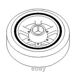 RE57603 Pulley with Dampener Fits John Deere 8100 8100T 8110T 8120 ++ Tractors