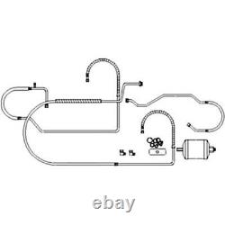 RE62128 AC Retrofit Kit Fits John Deere Fits JD Tractor R134A 4050 4055 4250 425