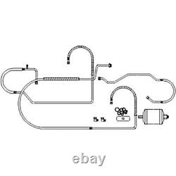 RE62128 AC Retrofit Kit Fits John Deere Fits JD Tractor R134A 4050 4055 4250 425