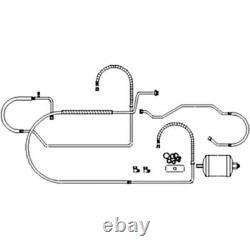 RE62128 AC Retrofit Kit Fits John Deere Fits JD Tractor R134A 4050 4055 4250 425