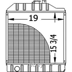 RE70673 New Radiator AR5555 Fits John Deere Tractors With Cab 5210 5220 5310