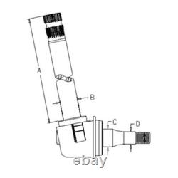 RE73022 Right Hand Left Hand Spindle Fits John Deere Tractors Model 5205