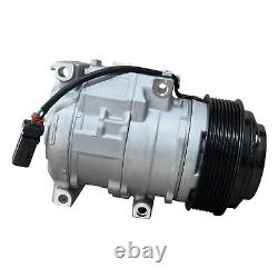RYC New AC Compressor AD-978A-N Fits John Deere Tractors 24 V, Replaces AT367640