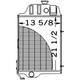 Radiator At32591 Fits John Deere 410
