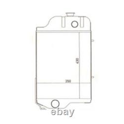 Radiator Fits John Deere 1020 1120 1030 830 1130 1530 1630 2040 2240 820 AT20849