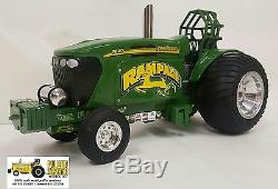 Rampage 1/16th diecast tractor pulling bruder farm toy