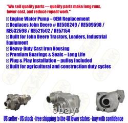 Re508249 Re509598 Re532596 Re521502 Re57154 Engine Water Pump For John Deere-usa