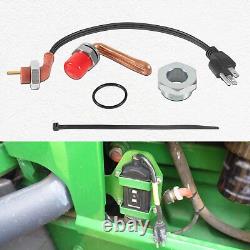 Replace DZ102076 Engine Coolant Heater Kit Fit for John Deere Tractors, RE227949