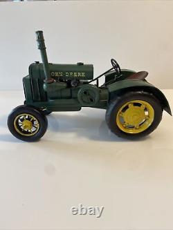 Replica John Deere 1931 GP Tractor Pressed Steel Metal 12.25L x 5.5W x 8Tall