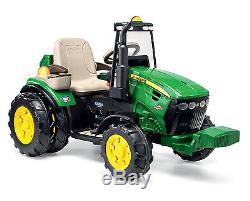Ride-on toy electric tractor 12V John Deere Dual Force IGOR0077 Peg Perego