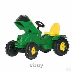 Rolly Toys John Deere Childrens Pedal 6210R Tractor Kids Ride On Farm Toy