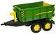 Rolly Toys John Deere Large Container Trailer Tipping Removable For Tractors