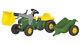 Rolly Toys John Deere Ride On Pedal Tractor With Loader & Trailer Age 2 1/2 +