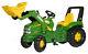 Rolly Toys X-trac John Deere Xl Ride On Pedal Tractor & Trac Loader Age 3-10