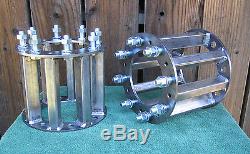 STEEL Rear Wheel Spacers fit ALL John Deere Compact Tractors 8 Bolt or 8 Lug Rim