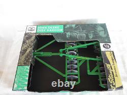 Scale Models Ertl 1/8 John Deere Disk Disc Harrow Farm Toy Implement