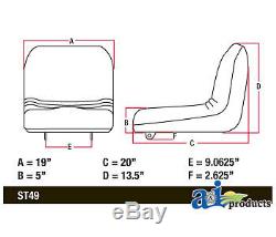 Seat For John Deere Lawn Tractors Am115813 Yellow Gt & LX Tractors