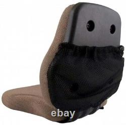Seat Side Kick Fabric Brown Fits John Deere 8300 8200 7720 8430 9400 8400 8100