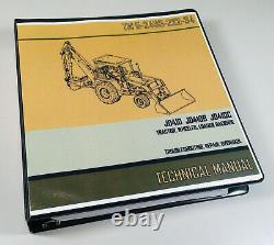 Service Manual For John Deere 410 410b 410c Tractor Loader Backhoe Military