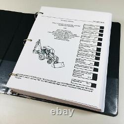 Service Manual For John Deere 410 410b 410c Tractor Loader Backhoe Military