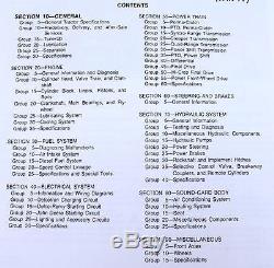 Service Manual Set For John Deere 4430 Tractor Parts Operators Owners Catalog