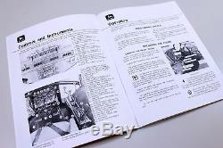 Service Manual Set For John Deere 4430 Tractor Parts Operators Owners Catalog