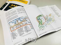 Service Manual Set For John Deere 4440 Tractor Parts Operators Owner Tech Repair