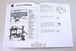 Service Manual Set For John Deere 4440 Tractor Parts Operators Owner Tech Repair