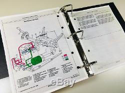 Service Manual Set For John Deere 650 750 Tractor Parts Catalog Tech Repair Book