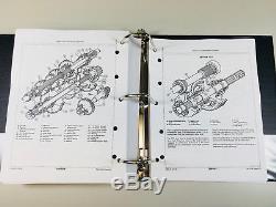 Service Manual Set For John Deere 650 750 Tractor Parts Catalog Tech Repair Book