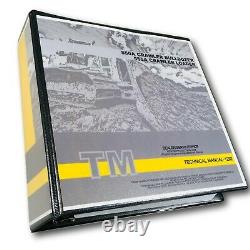 Service Manual for John Deere 550A 555A Crawler Bulldozer Loader Technical