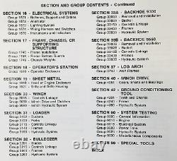 Service Manual for John Deere 550A 555A Crawler Bulldozer Loader Technical